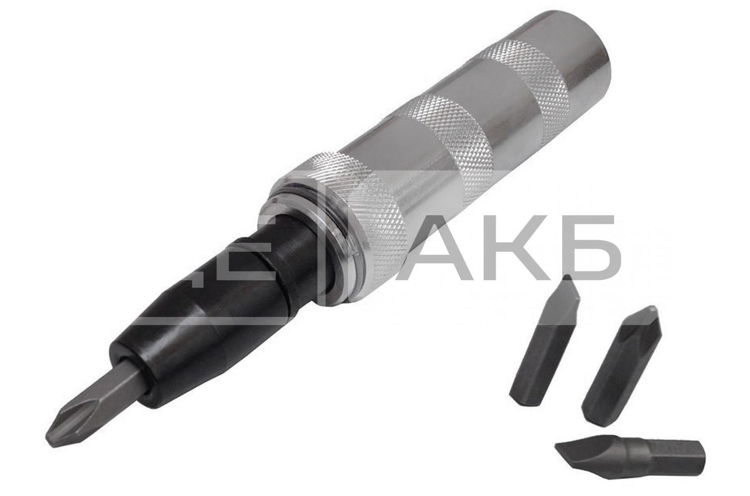 ВИКРУТКА УДАРНА MANNESMANN 1/2" + 4 БІТИ M179